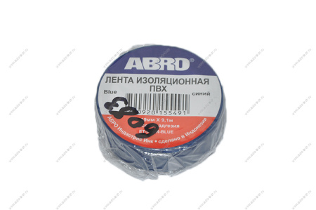 Изолента черная 9,1м х 18мм ABRO ABRO ET-912