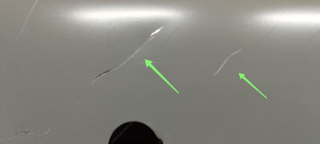 УЦЕНКА Крышка багажника новая ВАЗ-2115 (катафорезный грунт) ( Грубые замятия на лицевой стороне, Царапины ) Lada LADA 21150560401070У