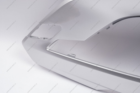 Накладка переднего бампера правая без отвер. под датчик слепой зоны в цвет 691 Платина (Серебристый) LADA Vesta SW Cross NG Lada LADA 8450040062-691