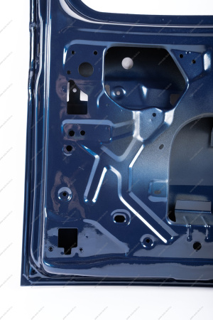 Дверь задка левая (под стекло) LADA Largus/Лада Ларгус крашеная 424 Дипломат (Синий) GAMMA GAMMA 901015964R-424-GAMMA