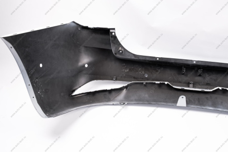 Бампер задний с 6 отверстиями под датчики системы парковки в цвет 221 Ледниковый (белый) LADA Vesta FL Lada LADA 8460008781-221