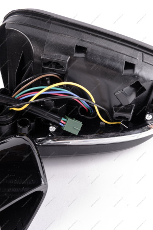 Зеркало боковое левое, с электроприводом, обогревом, указателем поворота (под покраску) ВАЗ-2191 (в упаковке Автотехпром) Lada LADA 21910820100521