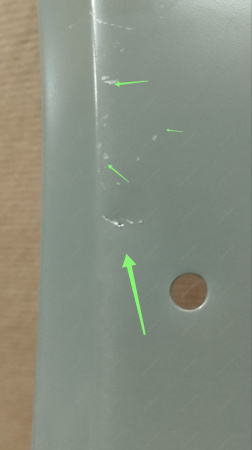 Крыло ВАЗ-2123 переднее левое Шеви-Бертоне с отв. под молдинг нов/обр (катафорезное покрытие) Lada LADA 21230840301155Р