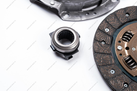 Комплект сцепления Renault Logan, Sandero I/II 1.6 K7M, Lada Largus 1.6 K7M 200 мм, 26 шлицов,трос. привод, с выжимным подшипником (в упак. LECAR) Lada LADA LECAR000170416