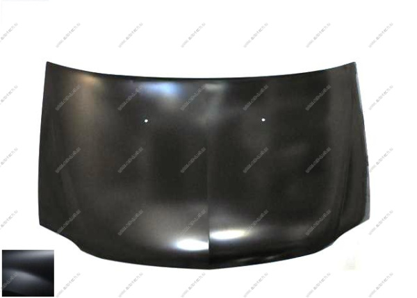 Капот RENAULT Logan/Рено Логан крашеный KNA Gris comete Темная комета фаза 2 Начало НАЧАЛО 6001546685-KNA