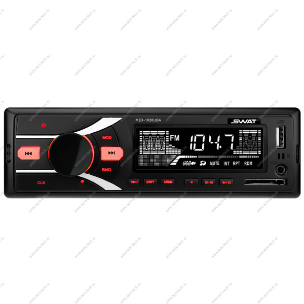 Ресивер SWAT MEX-1026UBA ( 4X50 W ) SWAT SWAT MEX-1026UBA