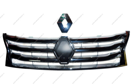 Решетка радиатора хром RENAULT Duster/Рено Дастер/Duster 2015- ST-RND1-093M-A0/FCR210257 без эмблемы Francecar FRANCECAR FCR210257