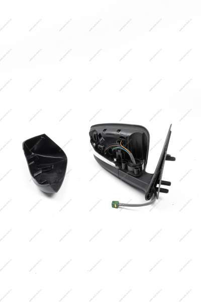 Зеркало боковое правое, с электроприводом, обогревом, указателем поворота (под покраску) ВАЗ-2191 (в упаковке Автотехпром) Lada LADA 21910820100420