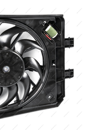 Вентилятор охлаждения с кожухом к радиатору с кондиц.н/о ВАЗ-2190 2015- Lada LADA 8450109661