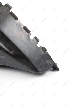 Щиток переднего бампера нижний LADA Largus/Лада Ларгус левый (раструб) воздухонаправляющий Lada LADA 8450000424