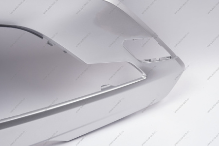 Накладка переднего бампера левая без отвер. под датчик слепой зоны в цвет 691 Платина (Серебристый) LADA Vesta SW Cross NG Lada LADA 8450040063-691