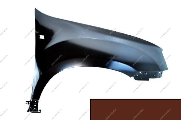 Крыло переднее правое RENAULT Duster 2014- крашеное D17 Renault RENAULT 631008599R-D17