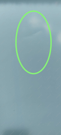 УЦЕНКА Панель крыши LADA Vesta Sport (один легкий залом, один маленький загиб ) (катафорезный грунт) Lada LADA 8450105291