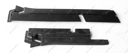 Облицовка порога ВАЗ-2108 передняя верхняя правая+левая к-т Сызрань LADA 21080-5402208+09