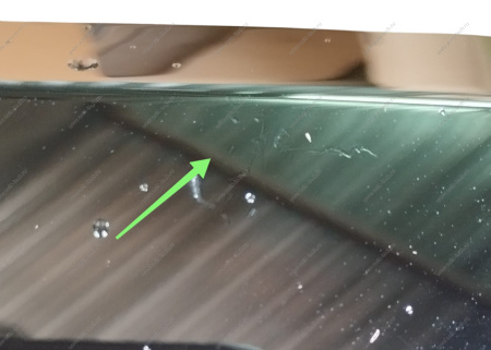 РОЗНИЦА Молдинг новый 1 LADA Vesta SW Cross FL переднего бампера нижний правый (хром) (Царапины ) Lada LADA 8450041566