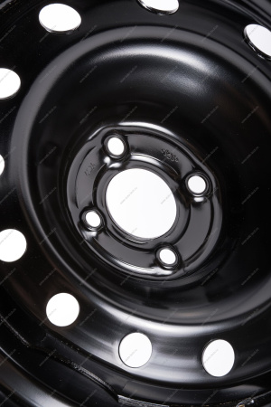 Диск колесный R-15 15X6 4X100 ET50 D60 штамп цвет черный LADA Largus Lada LADA 403005459R