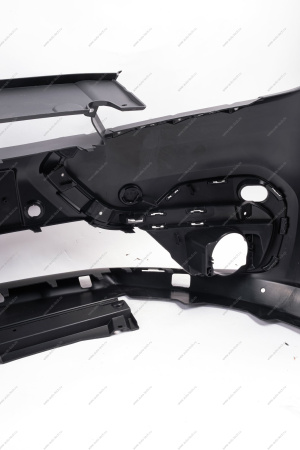 Бампер передний с отверстиями под накладки , с крышкой окна под буксирную проушину (под покраску) LADA Largus Cross (FL) NEW Lada LADA 8450109701