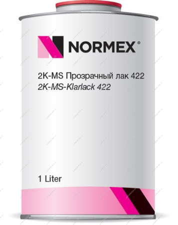 NORMEX 2K MS Прозрачный лак(421) 2*1 1л + отв.(820)0,5л NORMEX 933110174