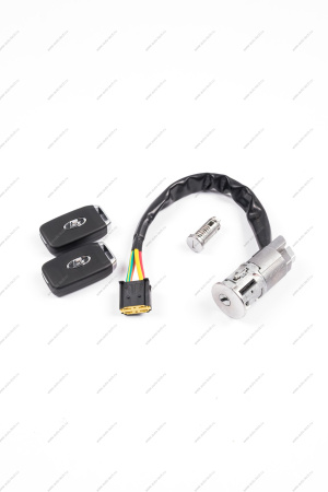 Замок зажигания с одним цилиндром выключателя замка, ключ с ПДУ FL Lada Granta Lada LADA 8450112069