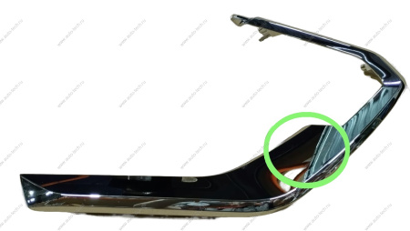 Молдинг новый LADA Vesta FL переднего бампера нижний правый (хром) Lada LADA 8450040052