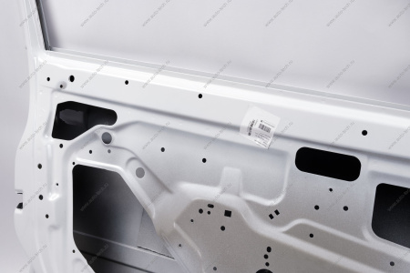 Дверь передняя ВАЗ-1118/2190 левая крашеная 221 Ледниковый Lada LADA 11180-6100015-221