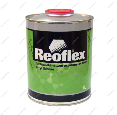 Разбавитель REOFLEX для акриловых ЛКМ стандартный 1 л REOFLEX 25362
