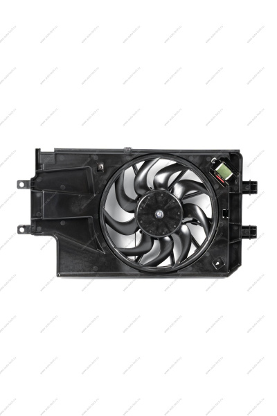 Вентилятор охлаждения с кожухом к радиатору с кондиц.н/о ВАЗ-2190 2015- Lada LADA 8450109661
