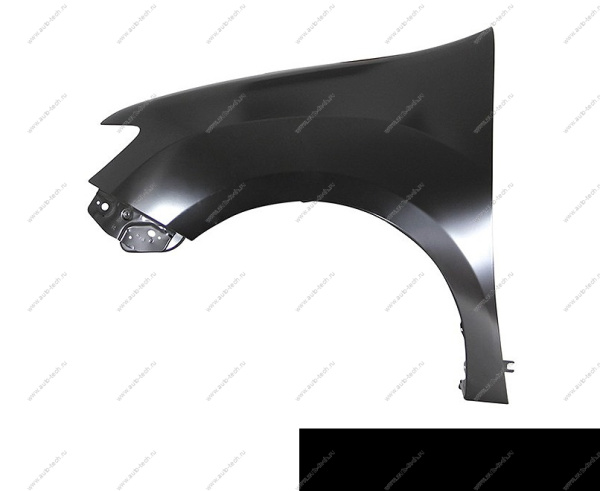 Крыло переднее левое RENAULT Sandero Stepway 2014- крашеное Noir nachre 676 Черная жемчужина Renault RENAULT 631015919R-676-ориг