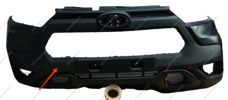 Бампер передний LADA NIVA TRAVEL + решетка радиатора 21230840101680 Lada LADA 21230280301580