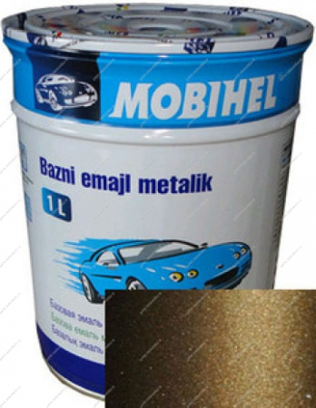 Базовая эмаль металлик Mobihel Табак 1л MOBIHEL 399