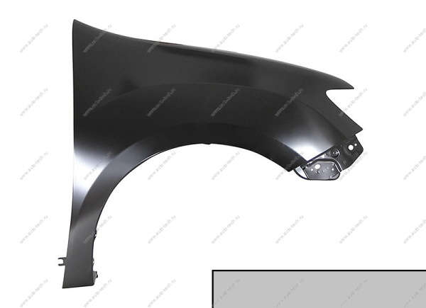 Крыло переднее правое RENAULT Sandero Stepway 2014- крашеное Gris Basalte KNM Светлый базальт Renault RENAULT 631008401R-KNM-ориг