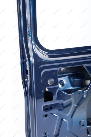 Дверь задка левая (под стекло) LADA Largus/Лада Ларгус крашеная 424 Дипломат (Синий) GAMMA GAMMA 901015964R-424-GAMMA