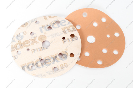Абразивный круг 150мм 15отв. P120 Radex Gold RADEX 553605