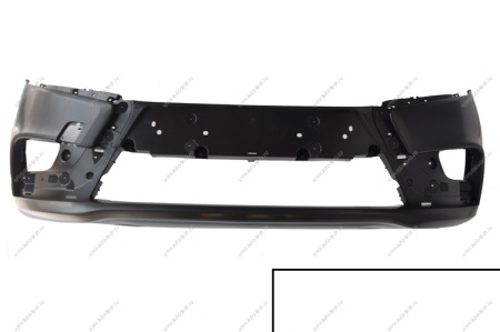 Бампер передний LADA Vesta Sedan/SW в цвет (без заглуш под букс крюк) 221Ледниковый (белый) Кампласт Кампласт 8450006666-221