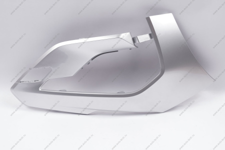 Накладка переднего бампера правая без отвер. под датчик слепой зоны в цвет 691 Платина (Серебристый) LADA Vesta SW Cross NG Lada LADA 8450040062-691