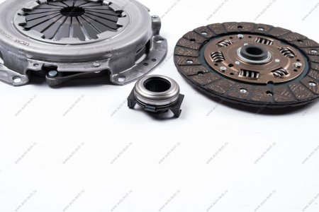 Комплект сцепления Renault Logan, Sandero I/II 1.6 K7M, Lada Largus 1.6 K7M 200 мм, 26 шлицов,трос. привод, с выжимным подшипником (в упак. LECAR) Lada LADA LECAR000170416