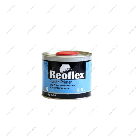 Грунт Reoflex 1К по пластику пигментированный (прозрачный) 0,5л REOFLEX RX P-05