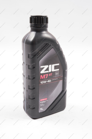 Масло моторное ZIC M7 4T 10W-40 синтетическое 1 л 132027 ZIC 132027