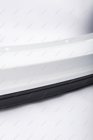 Бампер задний (FL) LADA GRANTA 2018- (седан) краш в цвет 221 Ледников (белый) низ не краси АвтоВАЗ АвтоВАЗ 8450103787-221