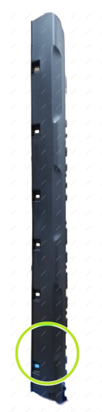 РАСШИРИТЕЛЬ ЗАД ПОРОГА ПРАВЫЙ RENAULT Duster/Рено Дастер Renault RENAULT 768505977R