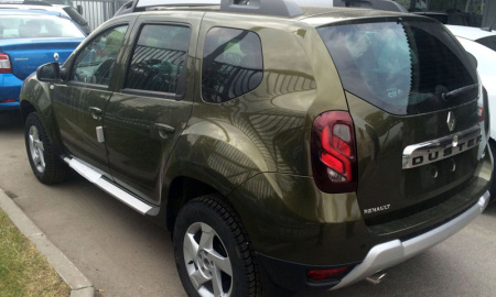 Крыло переднее левое RENAULT Duster крашеное Хаки DNP Renault RENAULT 631012718R-DNP