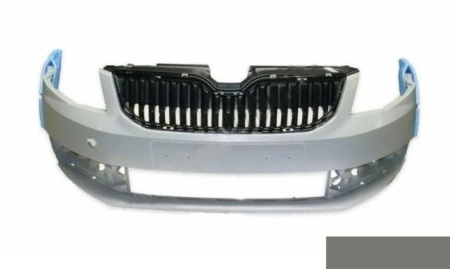 Бампер передний крашеный SKODA OCTAVIA A7 (с отв. под омыв.) (9202 - CAPPUCCINO BEIGE) TYG TYG 5EU807217-9202