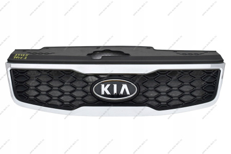 Решетка радиатора с хром молдингом 2009- Кiа Rio 2006-2011 Bodyparts Bodyparts KARIO09-101