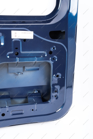 Дверь задка левая (под стекло) LADA Largus/Лада Ларгус крашеная 424 Дипломат (Синий) GAMMA GAMMA 901015964R-424-GAMMA