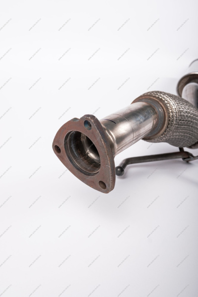 Глушитель дополнительный с трубами и кроншт.(резонатор) LADA Vesta/Веста Lada LADA 8450032235