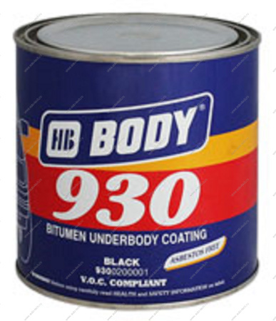 Антикор 930 черный 1 кг. Body Body 930.02.0000.1