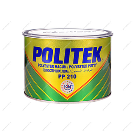 Шпатлевка 210 Политек серебристая 0,95 кг POLITEK Турция 210.095