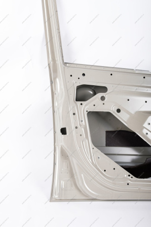 Дверь ВАЗ-1118/2190 передняя левая с брусом безопасности и прокладкой изоляционной (серый грунт) Lada LADA 8460013507