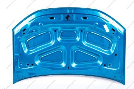 Капот LADA Largus (FL)/Cross (FL) крашеный в цвет 498 Лазурно синий ( Cеребристый темно-синий), герметик только по шву Lada LADA 8450013078-498