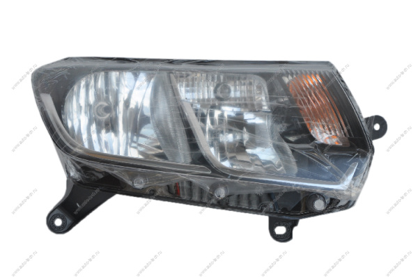 Фара правая 2 линзы RENAULT Logan 2014- ALRU.676512.128 лампа H7 Renault RENAULT 260106223R